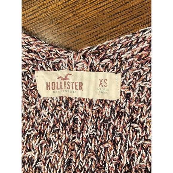 Hollister Long Cardigan Button Up Sweater, Size XS - Picture 6 of 7